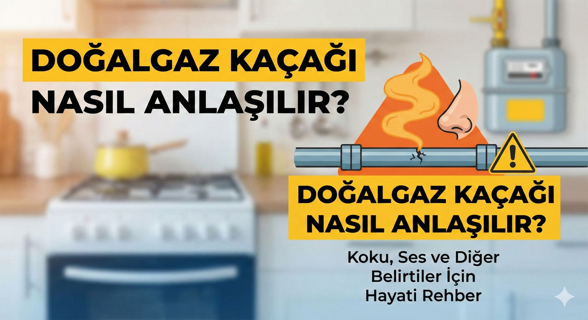 Doğalgaz Kaçağı Nasıl Anlaşılır?