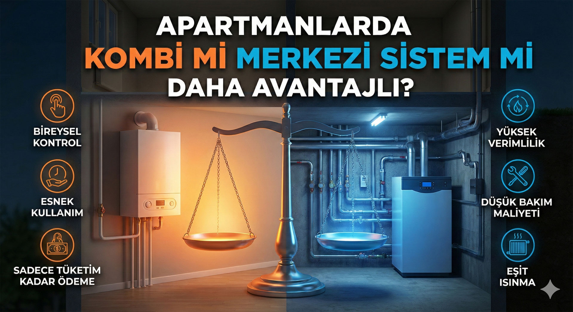 Apartmanlarda Kombi mi Merkezi Sistem mi Daha Avantajlı?